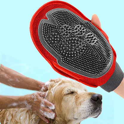 Grooming & Massage Brush for Dogs - Shed Less, Relax More