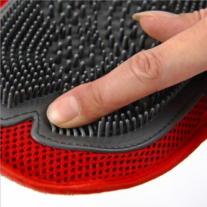 Grooming & Massage Brush for Dogs - Shed Less, Relax More